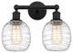 Innovations 616-2W-BK-G1013 2 Light 15" Bath Vanity Light, Matte Black