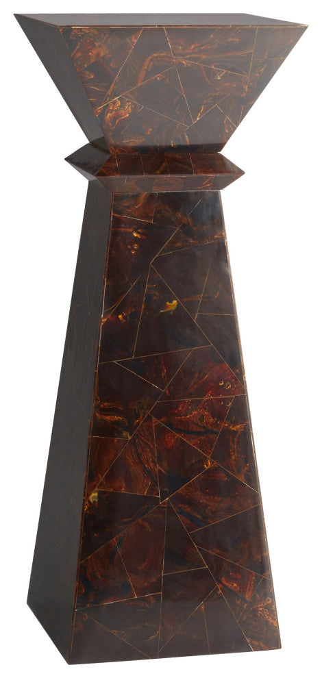 Taurus Accent Table, Brown