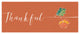 "Underlined Fall III Color" Digital Paper Print by Veronique Charron, 62"x26"