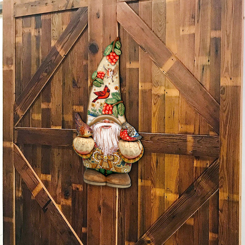 Fall Dwarf Halloween Door Decor