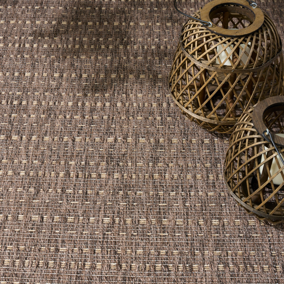 Nourison Tulum 9' x 12' Brown Outdoor Rug