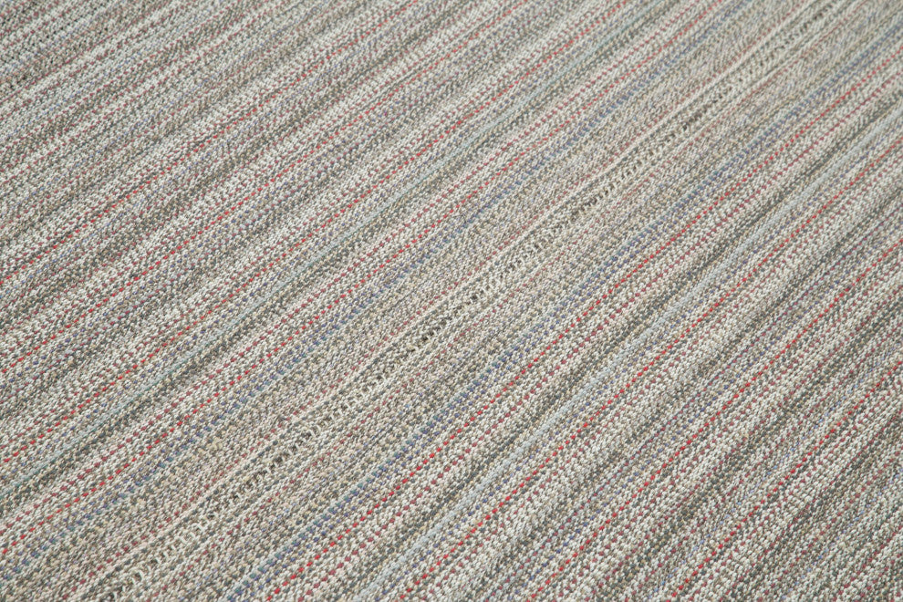Rug N Carpet - Handmade Turkish 6' 6'' x 10' 4'' Flatweave Wool Kilim Rug