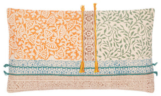 Surya Sanga Pillow Shell With Down Insert 14"H X 22"W Light Beige