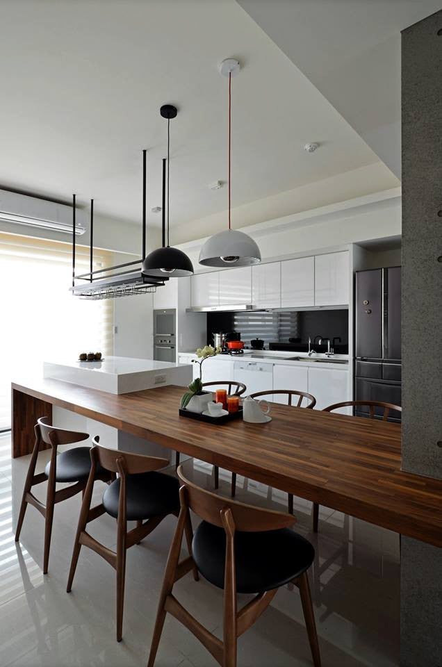 Large Dome Pendant, White