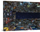 "The Grid Quarry Bay" Wrapped Canvas Art Print, 16"x12"x1.5"