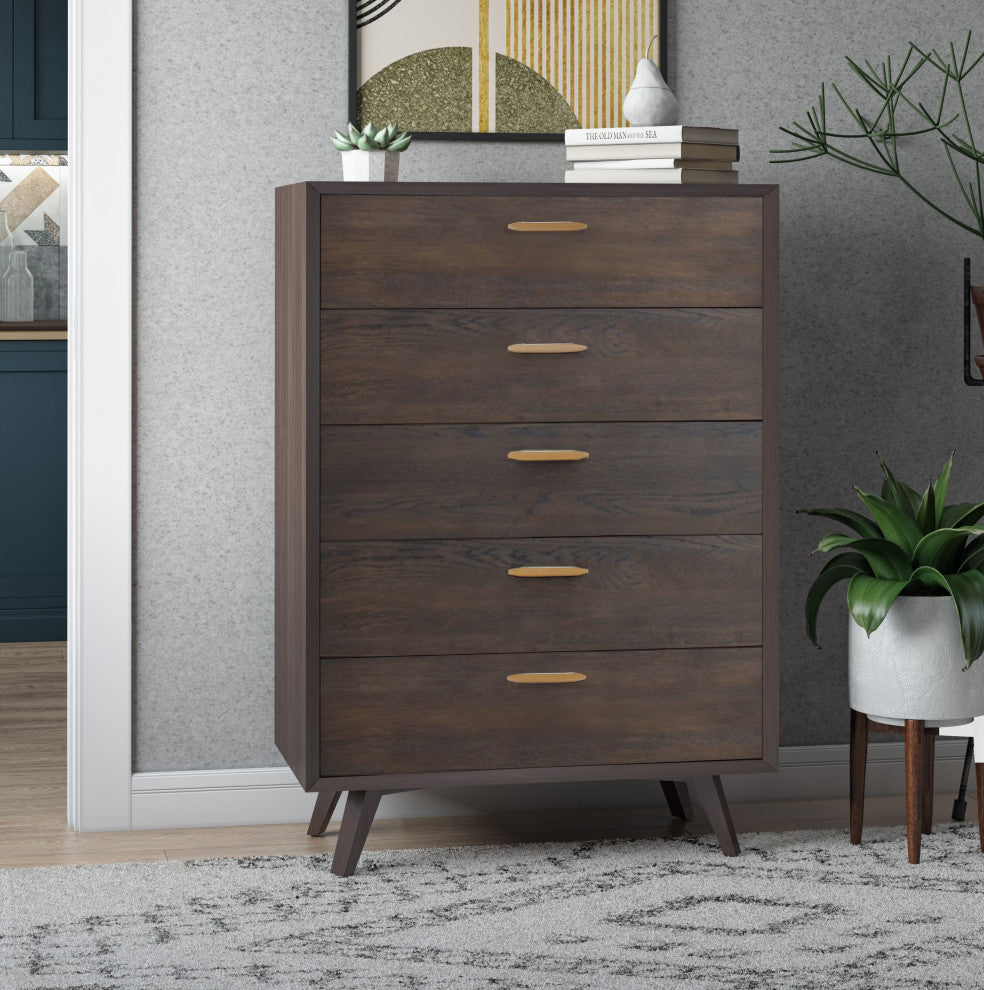 Modrest Novak Modern Dark Oak Chest