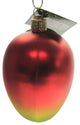 Mango - One Ornament 3.5 Inch, Glass - Delicious Fruit 28131.