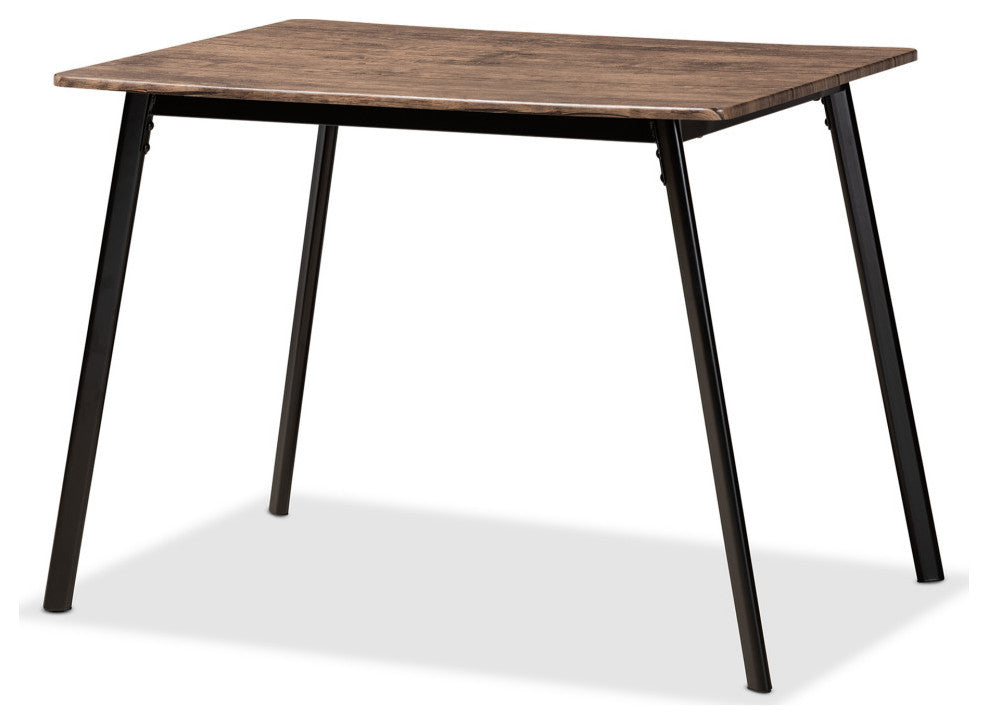 Chae Transitional 5-Piece Dining Set, Black