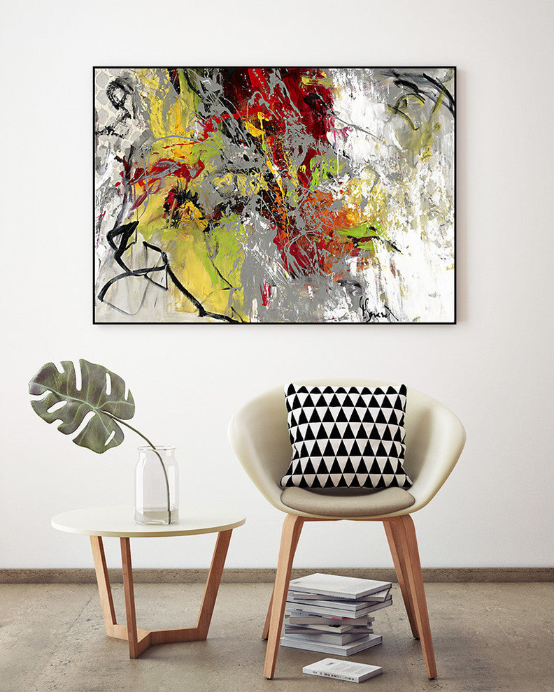 "Peace On Earth" Art Block Framed Canvas, 32"x24"
