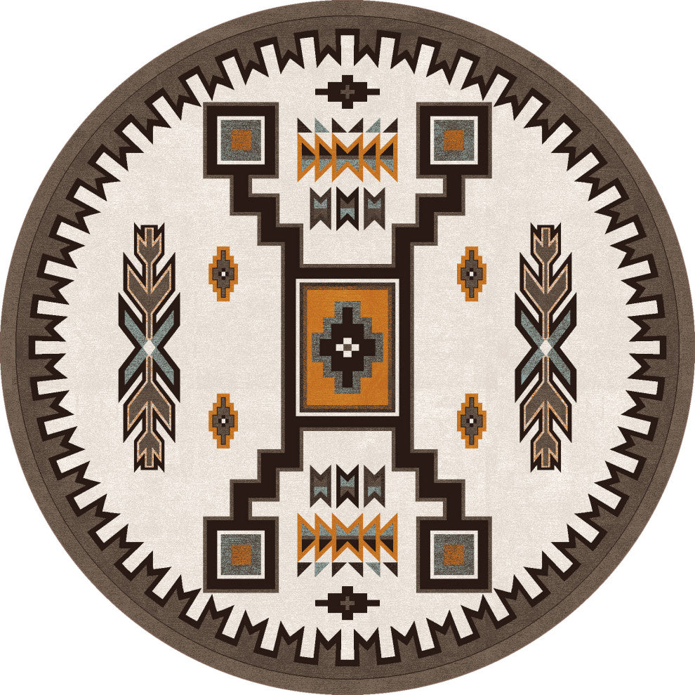 Old Crow, Brown, 8' Round
