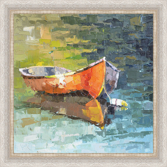 "Boat XII" Wall Art, 28"x28"