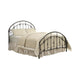 Full Size Metal Bed, Dark Bronze