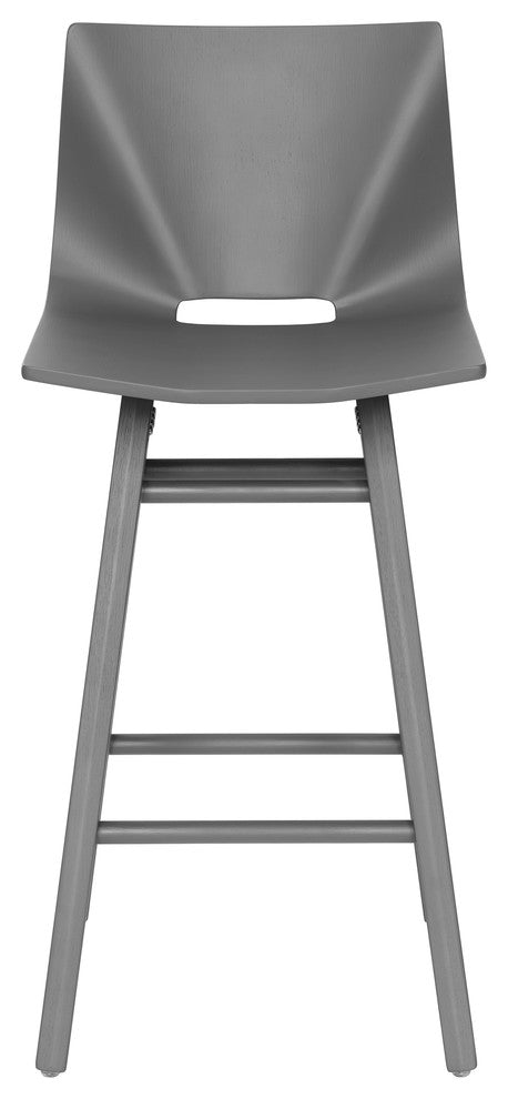 V Counter Stool, Gray