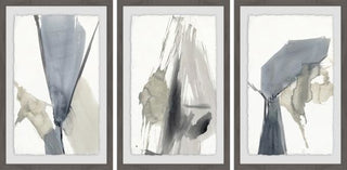 Kinetic Grid IX Triptych, Set of 3, 24x36 Panels