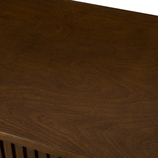 Julian Contemporary 4 Door Sideboard, Walnut