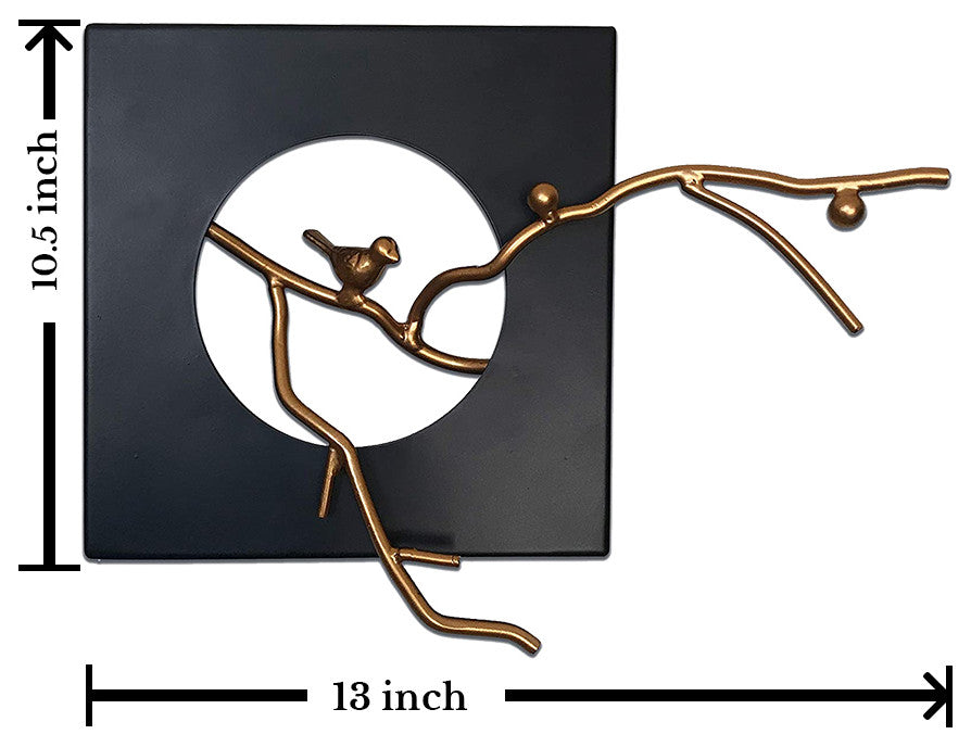 Balanced Tranquility Decorative Metal Wall Decor Sculpture - Abstract Wall Art