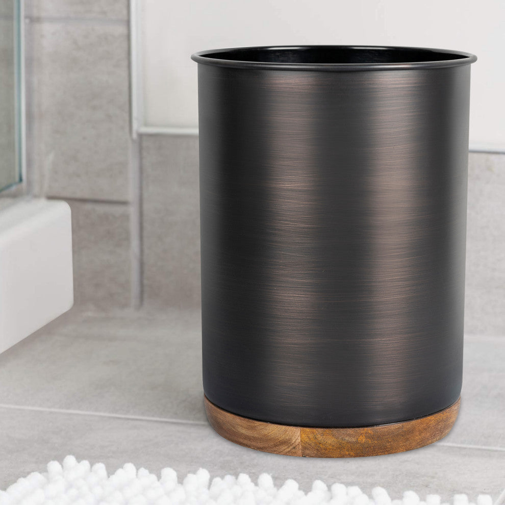 nu steel Salem Orb Waste Basket