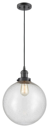 Beacon Mini Pendant, Oil Rubbed Bronze, Seedy