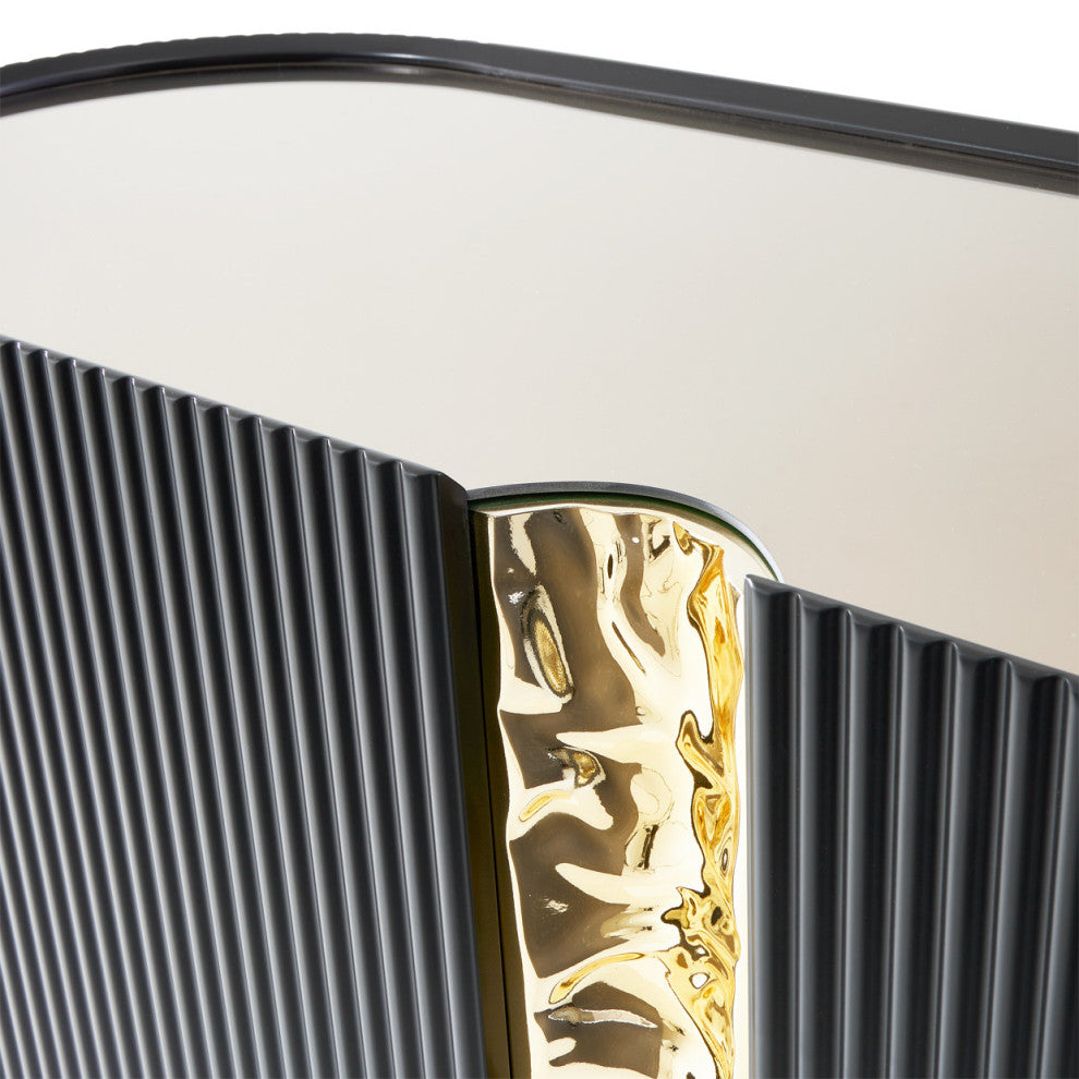 Lisbon Console Table Silken Matte Black