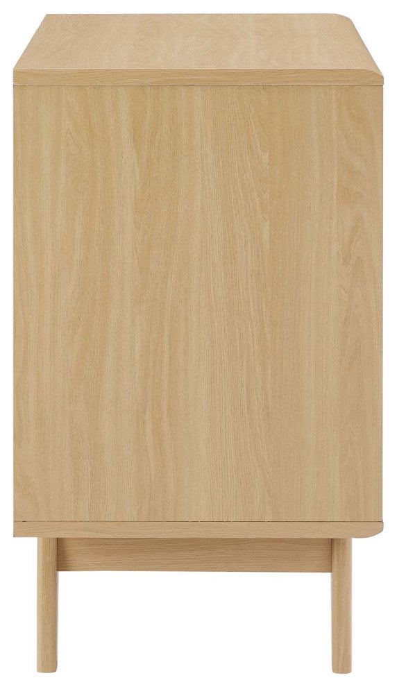 Render Cat Cabinet - Oak