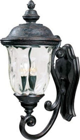 Maxim Carriage House VX 3-Light Outdoor Wall Lantern Bronze -40424WGOB