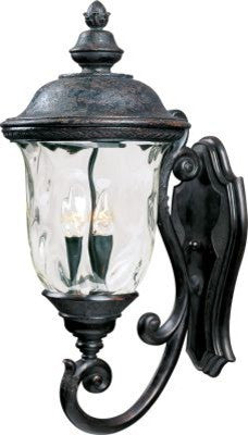 Maxim Carriage House VX 3-Light Outdoor Wall Lantern Bronze -40424WGOB