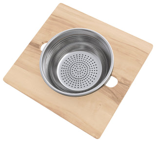 15.75 x 16.75 Flatform With Colander and Mixing Bowl