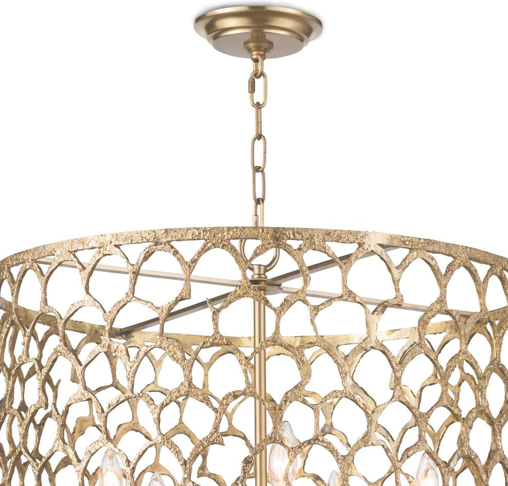 Cabana Chandelier (Brass)