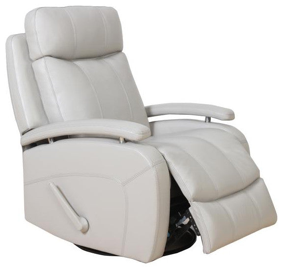 Duffy Swivel Glider Recliner, Gable Dove