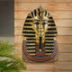 Golden Shroud of Tutankhamen Egyptian Bust Statue
