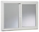 32x24 Vinyl Left, Hand Sliding Window with Dual Pane Insulated Glass