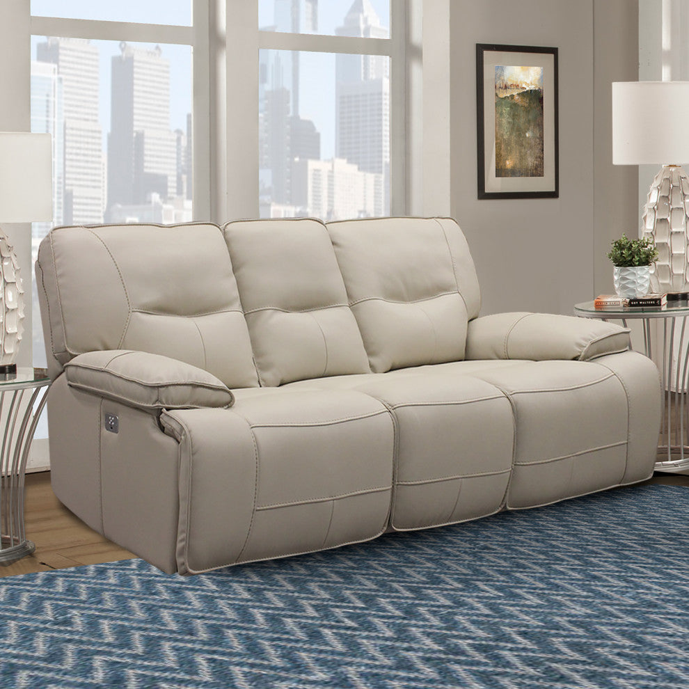 Spartacus Haze Power Reclining Sofa and Recliner