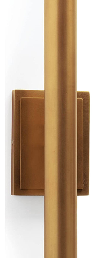 Redford Sconce, Natural Brass