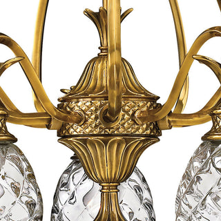 Hinkley Plantation Small Single Tier, Burnished Brass