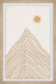 "Majestic Mountain" Framed Painting Print, 16x24