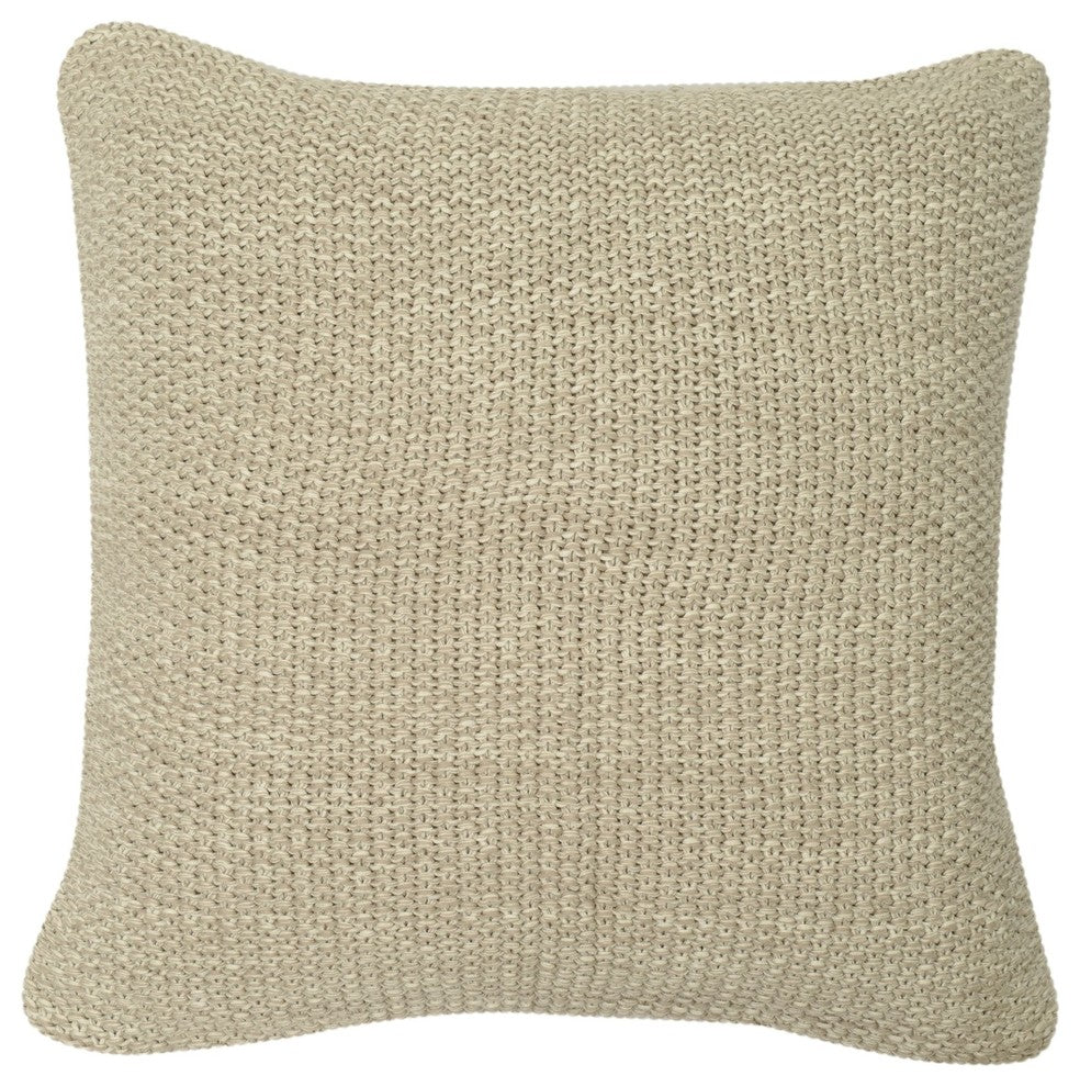 Motely Moss Pillow, Stone and Natural