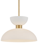 Zevio White Pendant