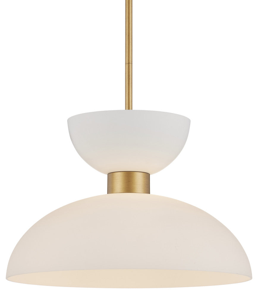 Zevio White Pendant