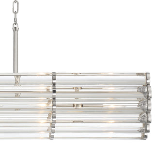 Crystorama Lighting Group ELL-B3007 Elliot 6 Light 48"W Linear - Polished