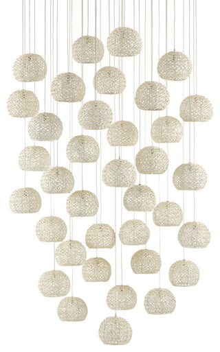 Piero Multi-Drop Pendant, 36-Light