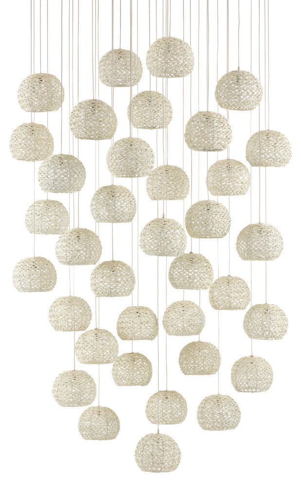 Piero Multi-Drop Pendant, 36-Light