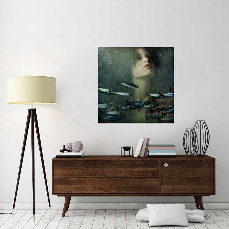 "Venus In Furs" Stretched Canvas Giclee by Ambra, 40x40"