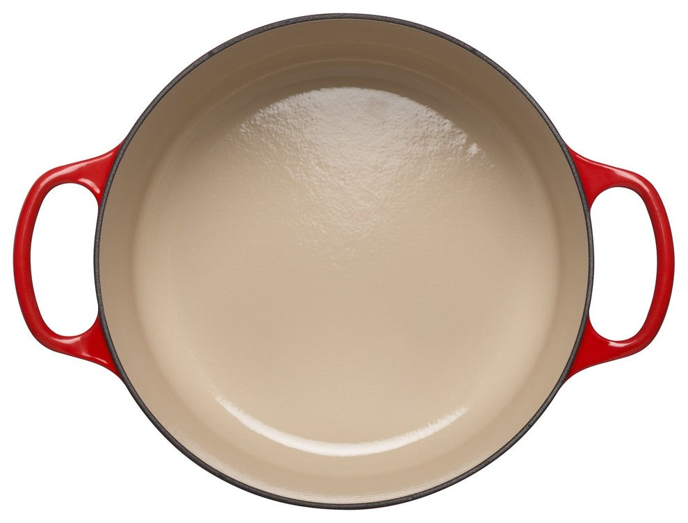 Le Creuset Signature Cast Iron Round Casserole, 20 cm, Cerise
