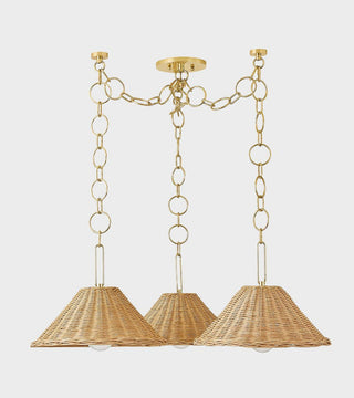 Mitzi Dalia Chandelier Aged Brass