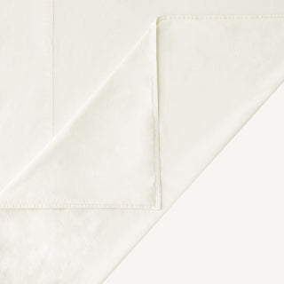 Stonewashed Cotton Canvas Duvet Cover Set, 3PC, Natural, Twin