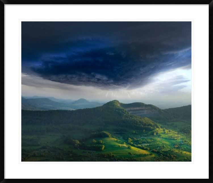 "Westalb" Framed Digital Print by Franz Schumacher, 38"x32"