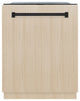 ZLINE Monument 24" Panel Ready Dishwasher With a Matte Black Handle DWMTZ-24-MB
