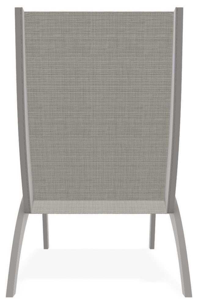 Dune Sling Stackable Outdoor Hydro-Lounge Chaise, Deacon/Warm Gray
