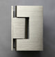 78"x55"x35" Frameless 90 Degree Shower Enclosure Wall Hinge, Brushed Nickel