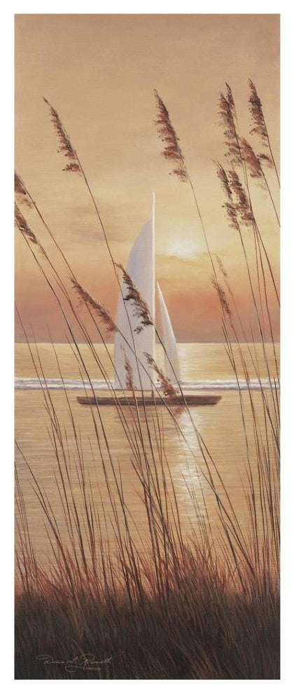 "At Last" Digital Paper Print by Diane Romanello, 18"x42"